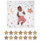 Coperta Complimese Neonato Written in the Stars - Personalizzabile
