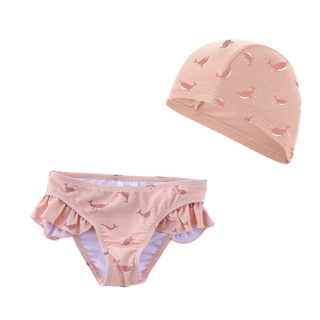 Set Nuoto Narwhal Slip + Cuffia