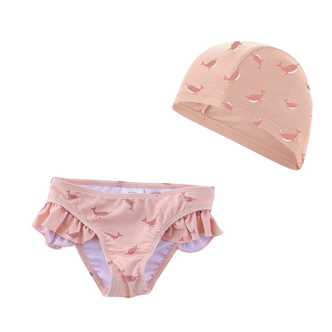 Set Nuoto Narwhal Slip + Cuffia
