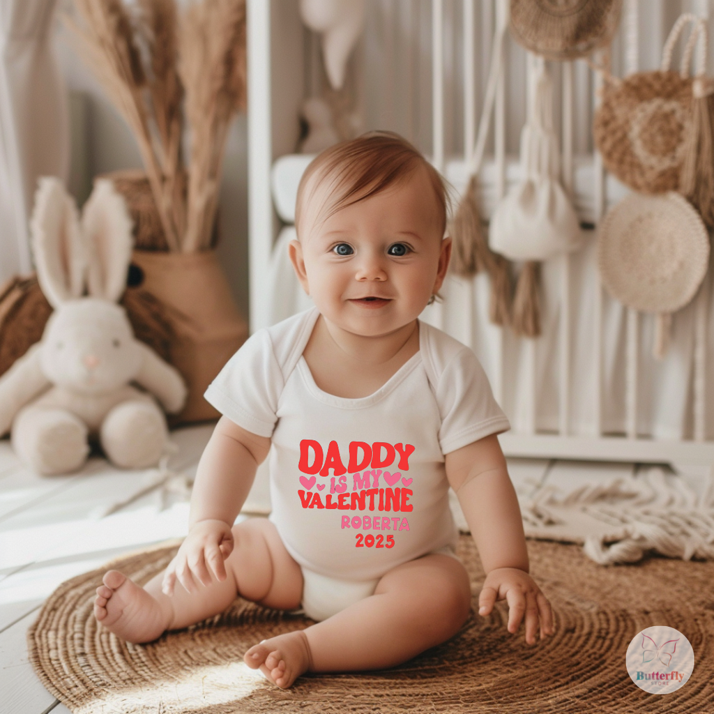 Baby Body Papà è Il Mio Valentino Con Nome