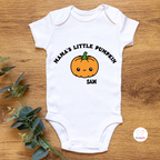 Baby Body Halloween Mama's Little Pumpkin - Con Nome